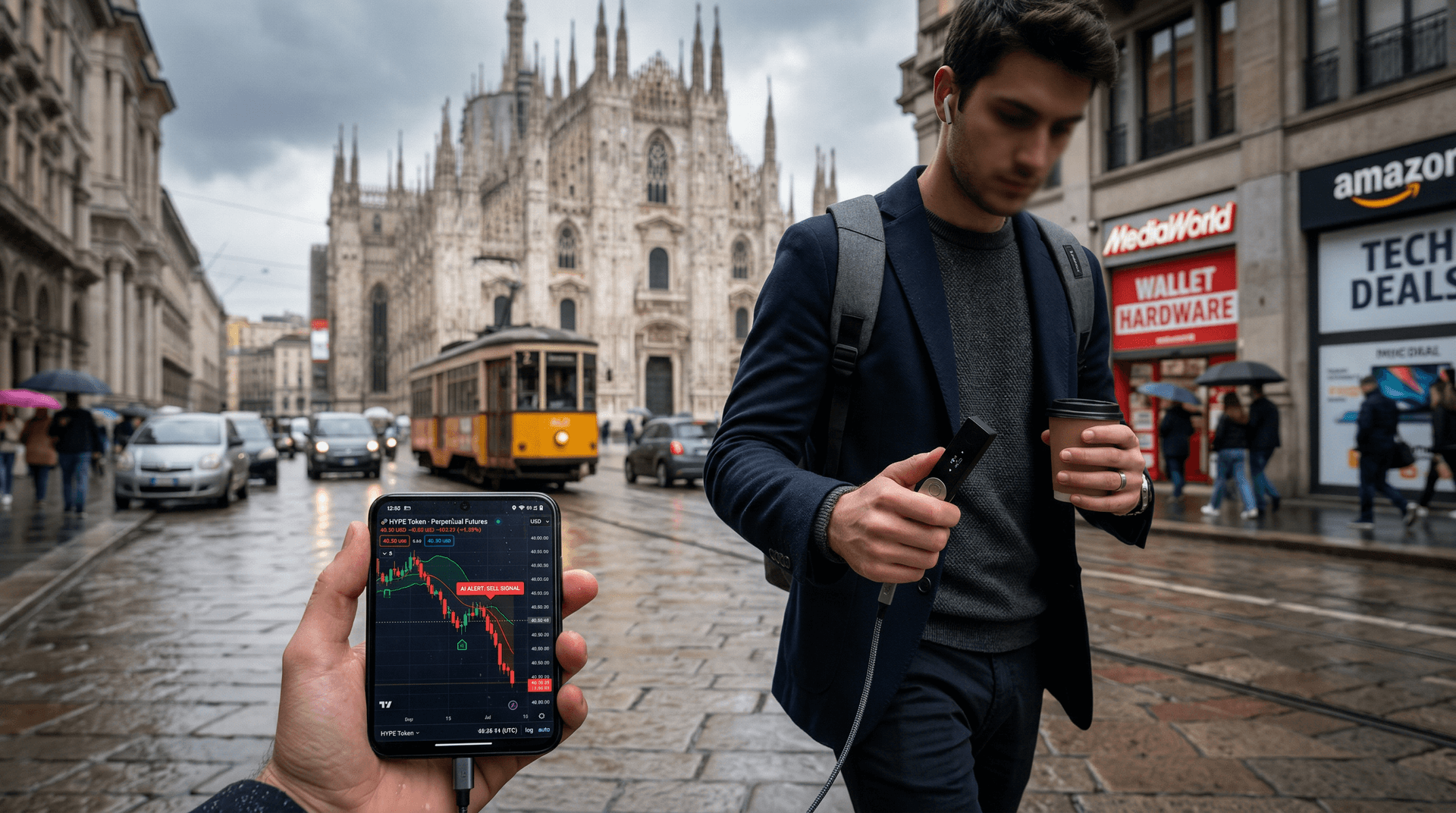 HYPE Token cala 4,4% a 40,50 USD: Boom portafogli hardware portatili