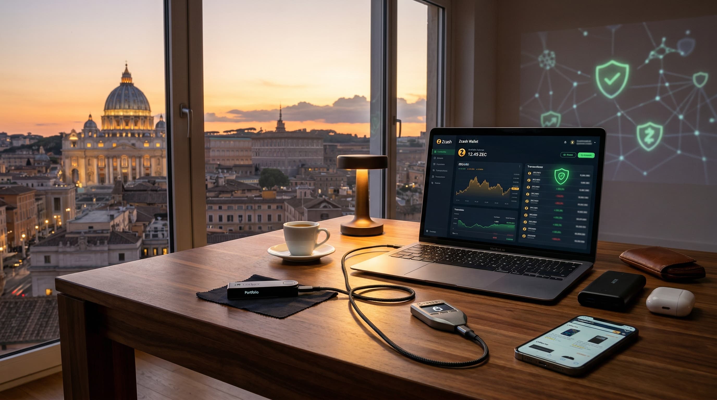 Zcash portafogli privacy in boom: ZEC +21,6% a 383,78 USD