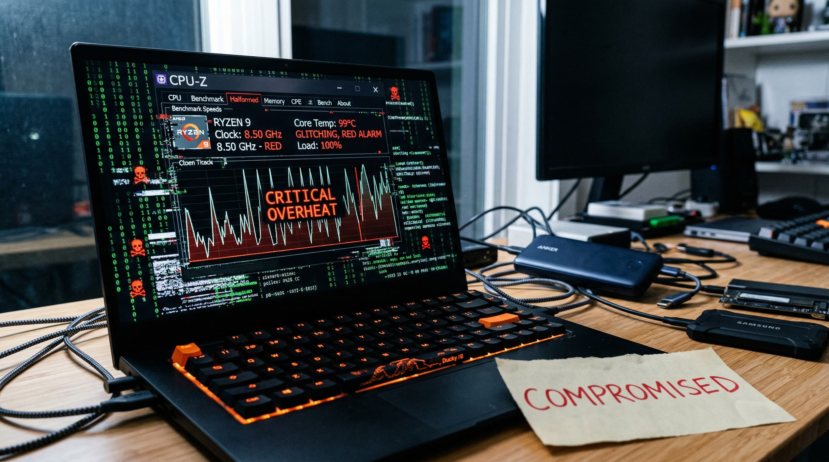 CPU-Z compromesso: attacco supply chain colpisce HWMonitor