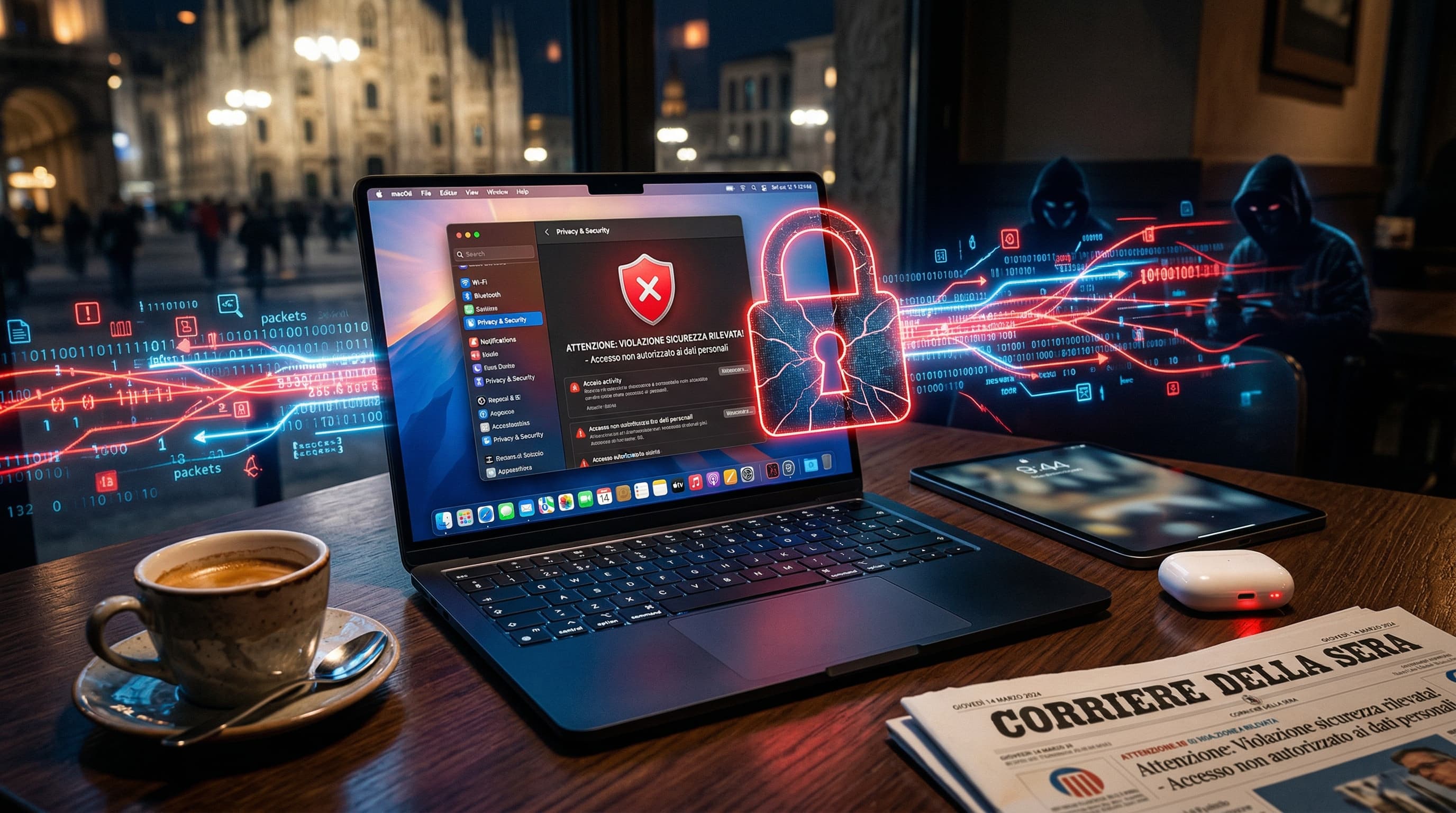 Privacy macOS: falle espongono dati su MacBook e iPad