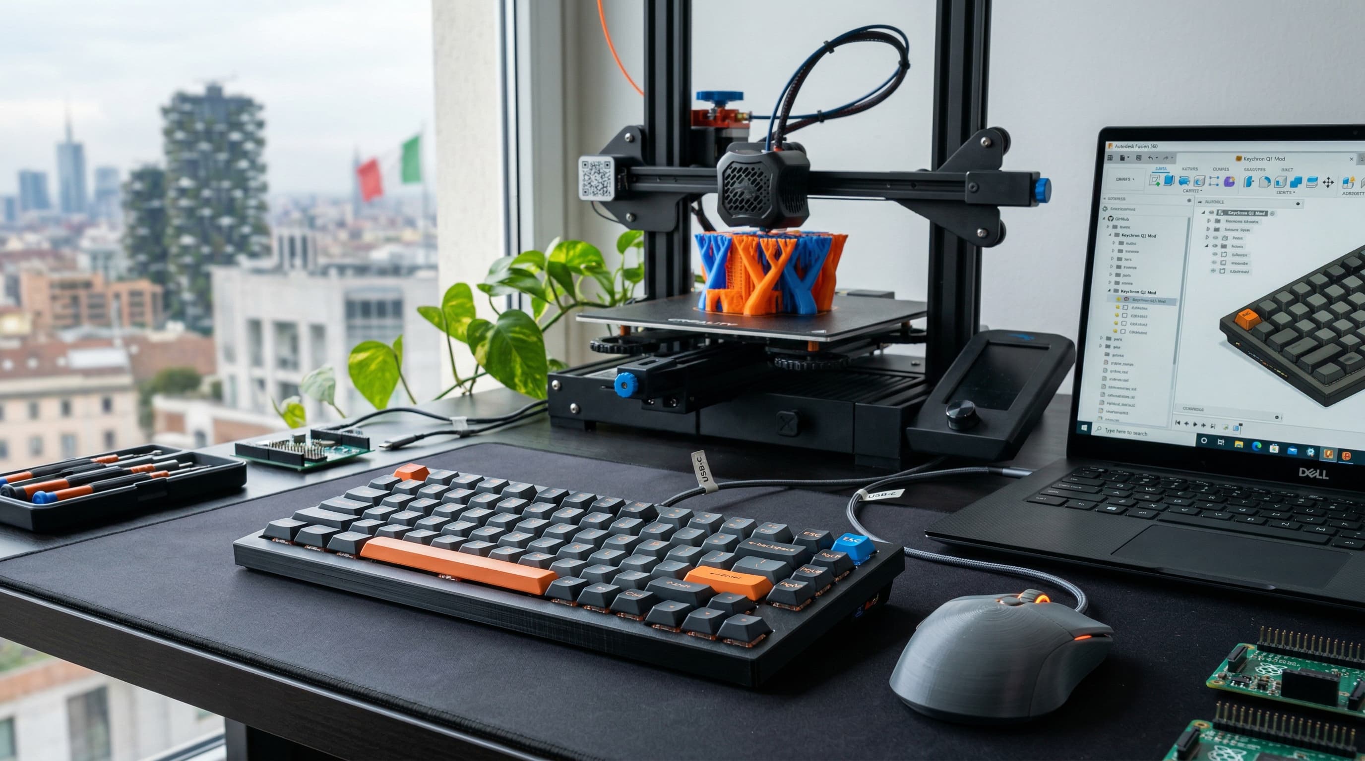 File design Keychron open source per tastiere e mouse