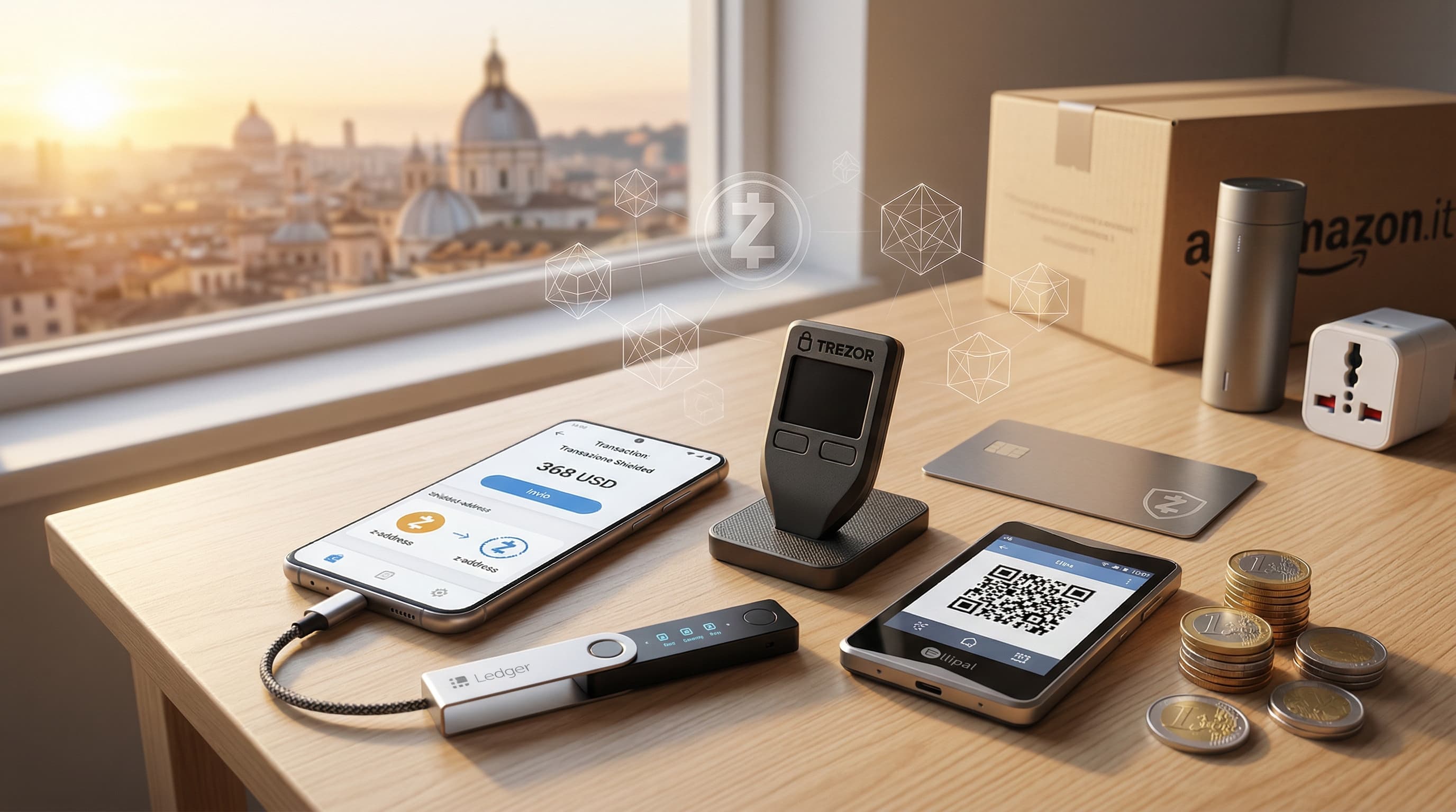 Zcash portafogli privacy: +15,6% a 368,69 USD