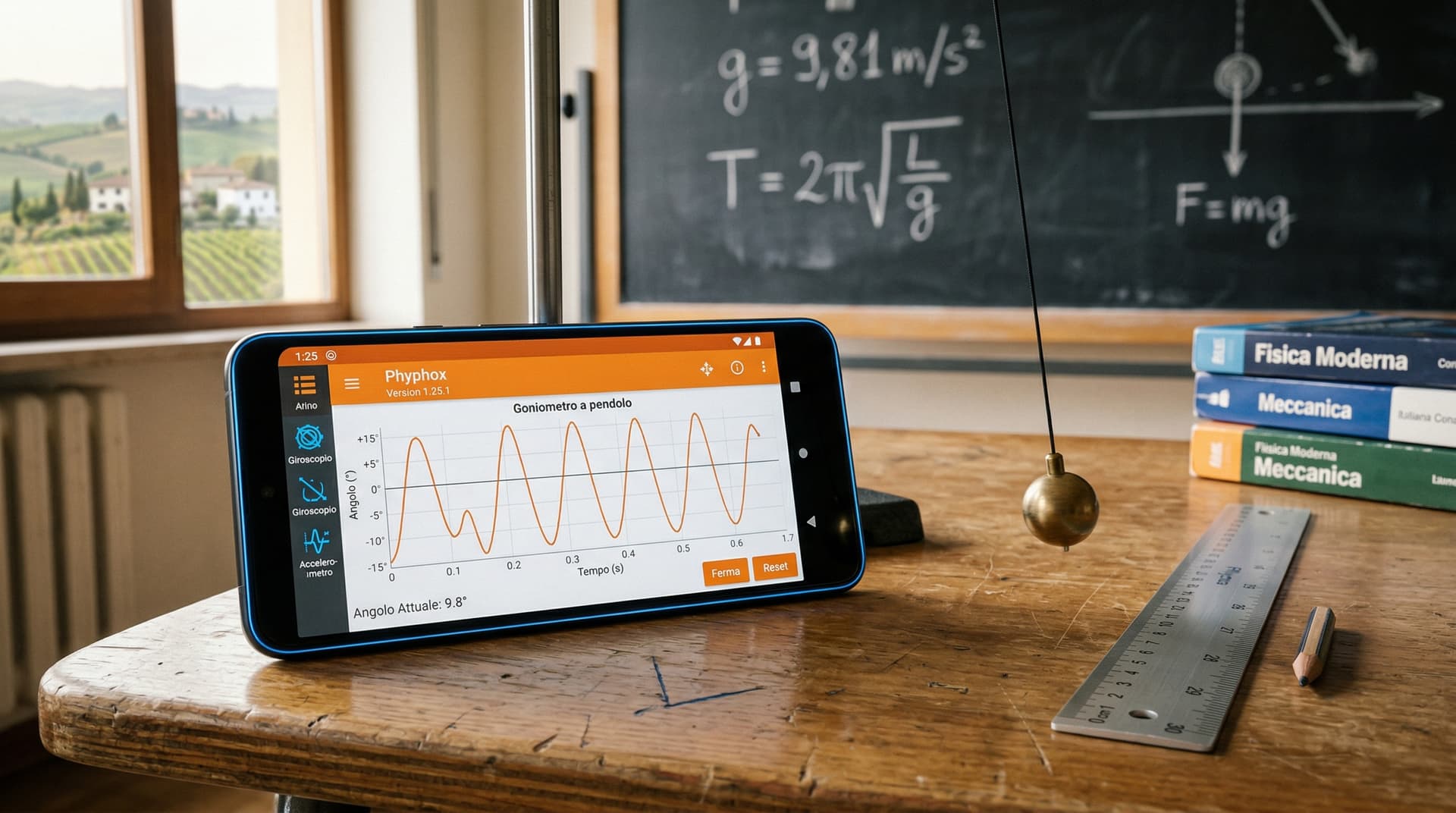 Phyphox App: 45 Esperimenti Fisici Gratis con Sensori Smartphone e Precisione del 2%