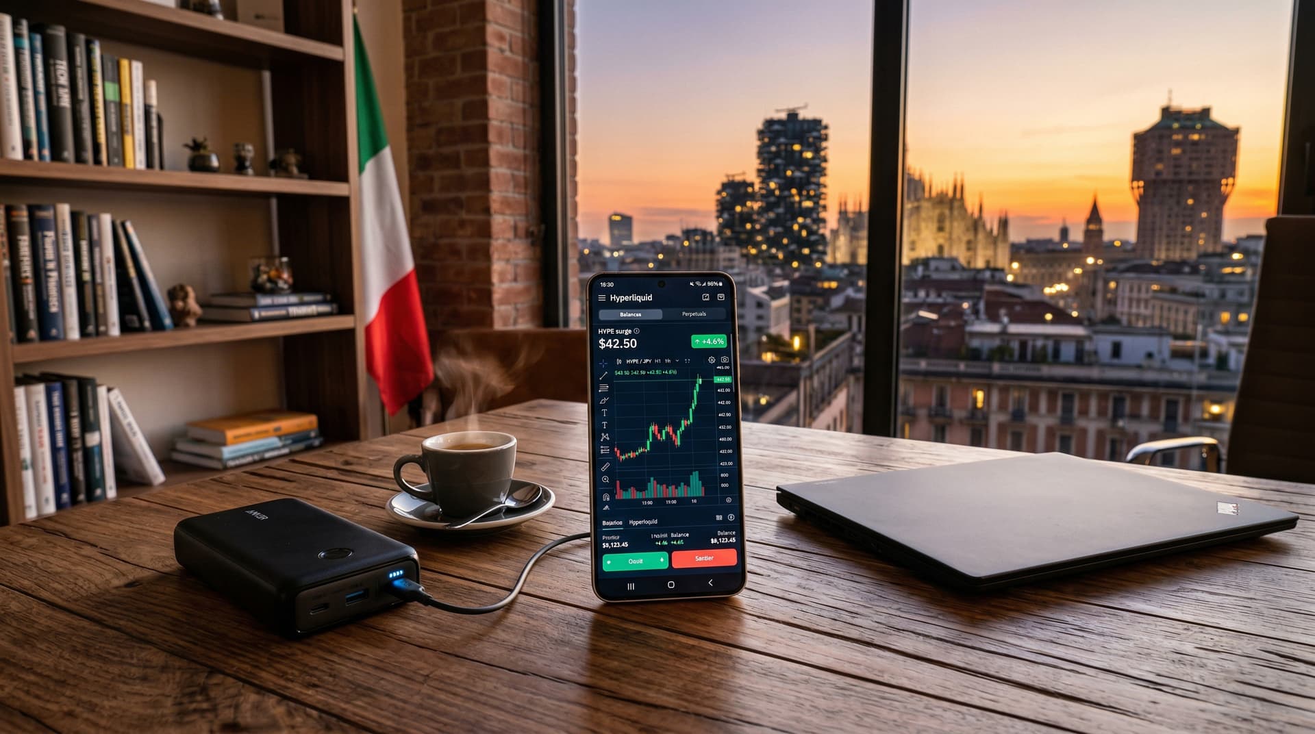 HYPE Surge a 42,50$ con +4,6%: Boom Trading Crypto Mobile in Italia 2026
