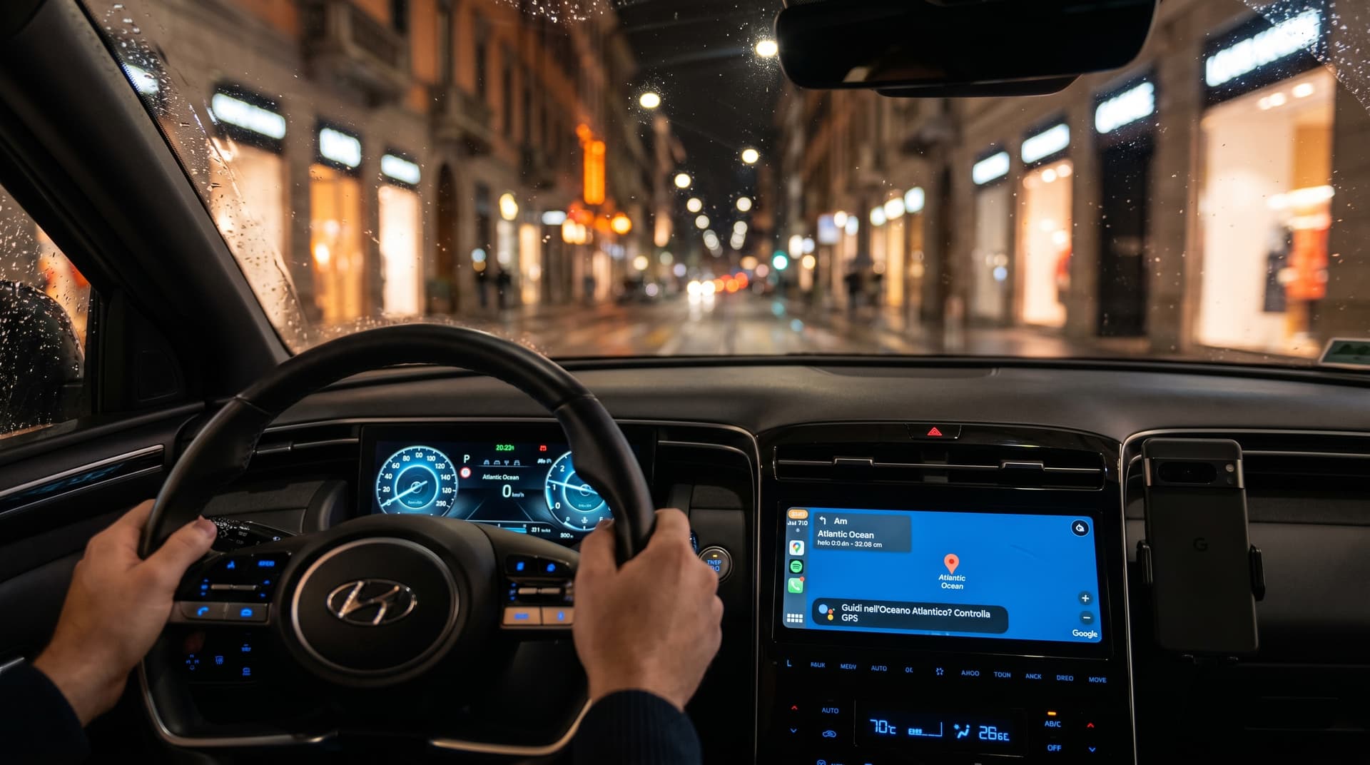 Gemini errore Android Auto: 15% test falliti IDC, milanese in oceano
