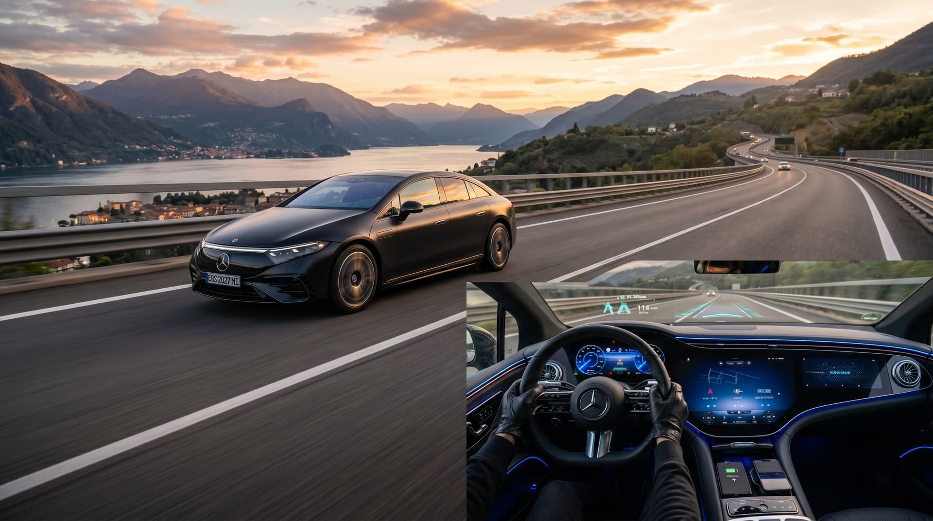 Mercedes EQS 2027: 800 km WLTP e steer-by-wire con AI