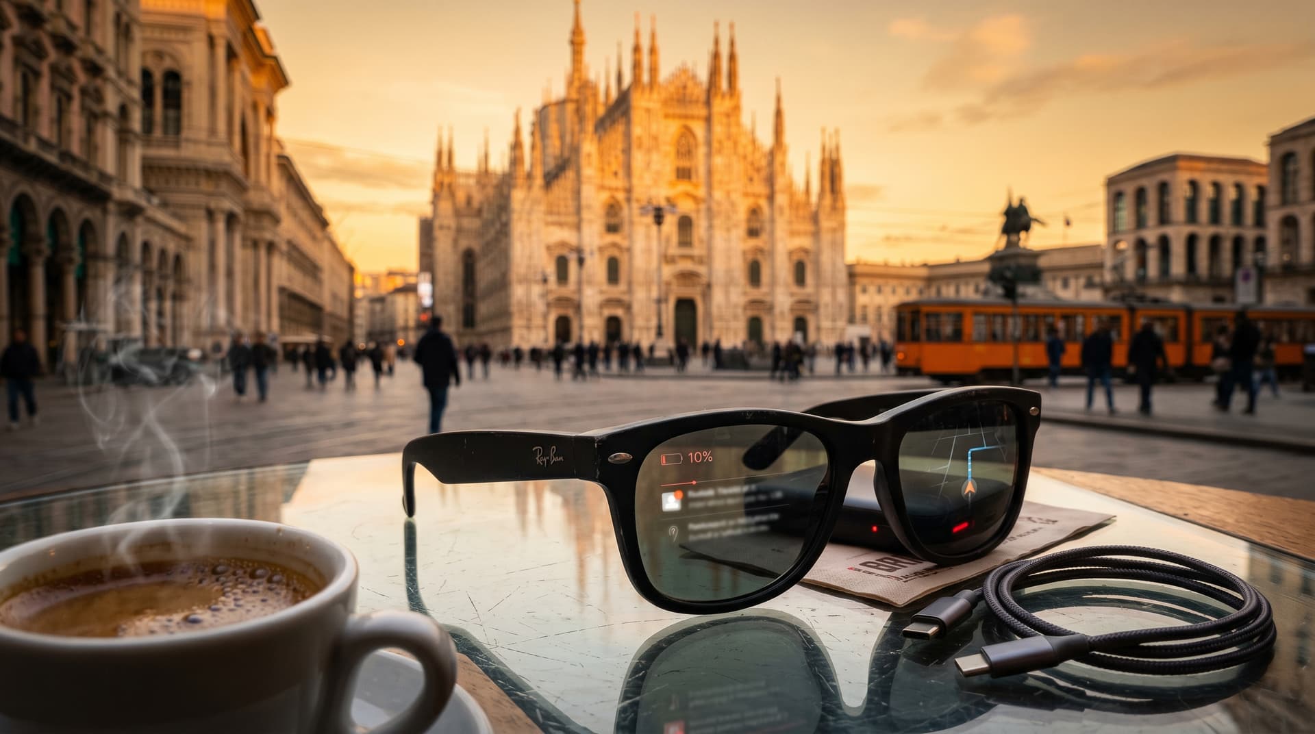 Occhiali AI Portatili Durano 90 Minuti: Fear & Greed a 23