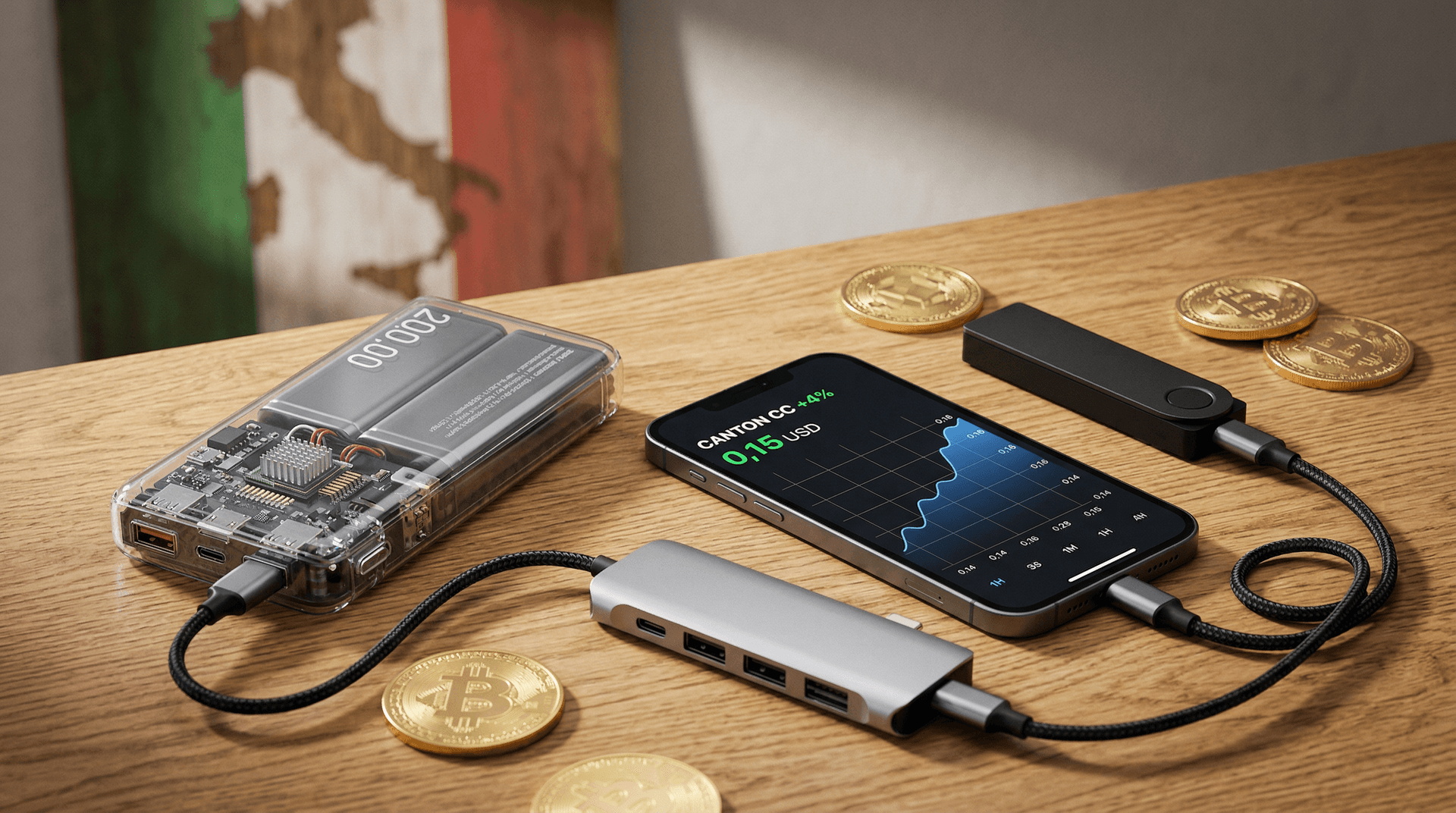 Canton CC +4% a 0,15 USD: Boom Wallet e Mining Italia