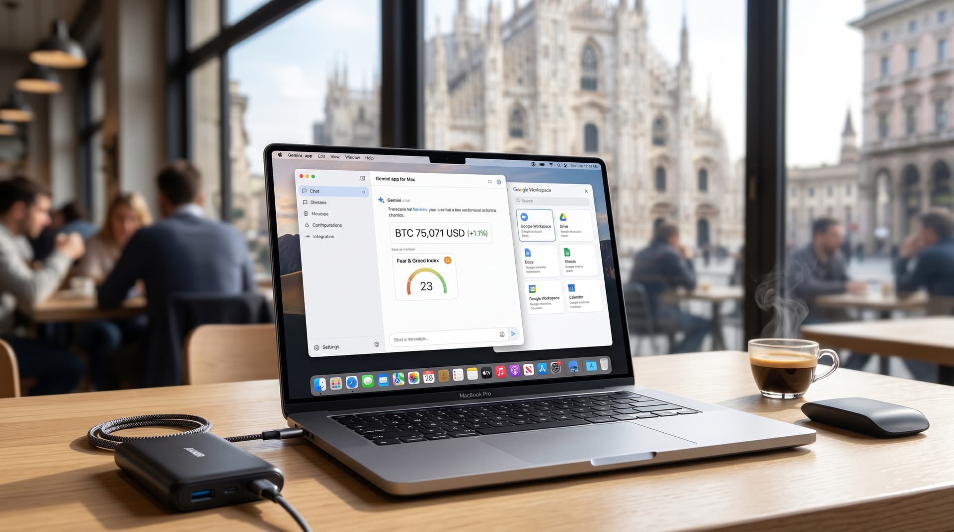 Gemini App Mac Lancia il 16 Aprile 2026 con BTC a 75.071 USD