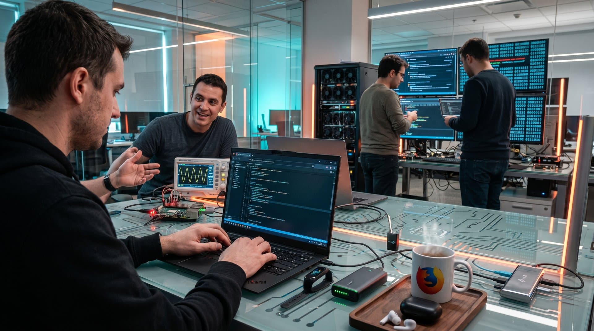 Setup laptop Firefox con WebUSB e gadget USB portatili tech