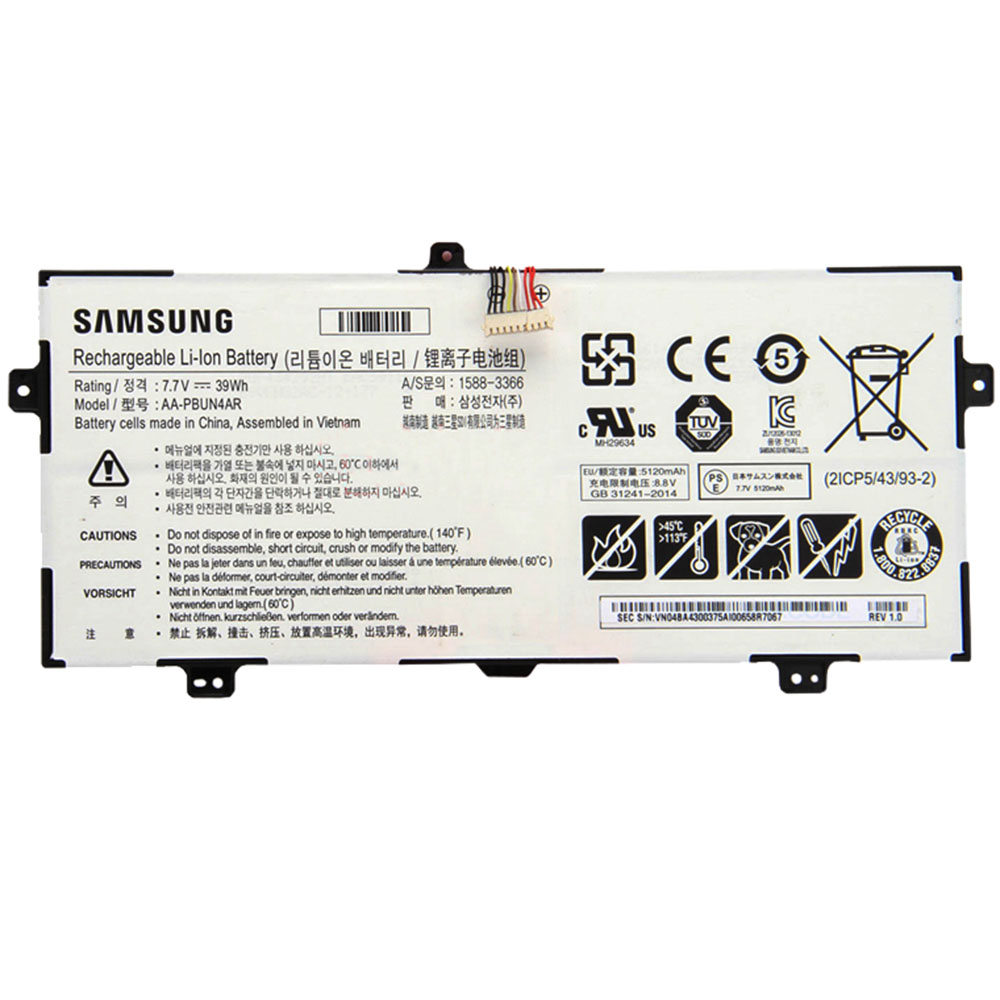 Samsung NT901X5L-K0C/R NT901X5L-K0D/C Batteria 7.7V 39Wh