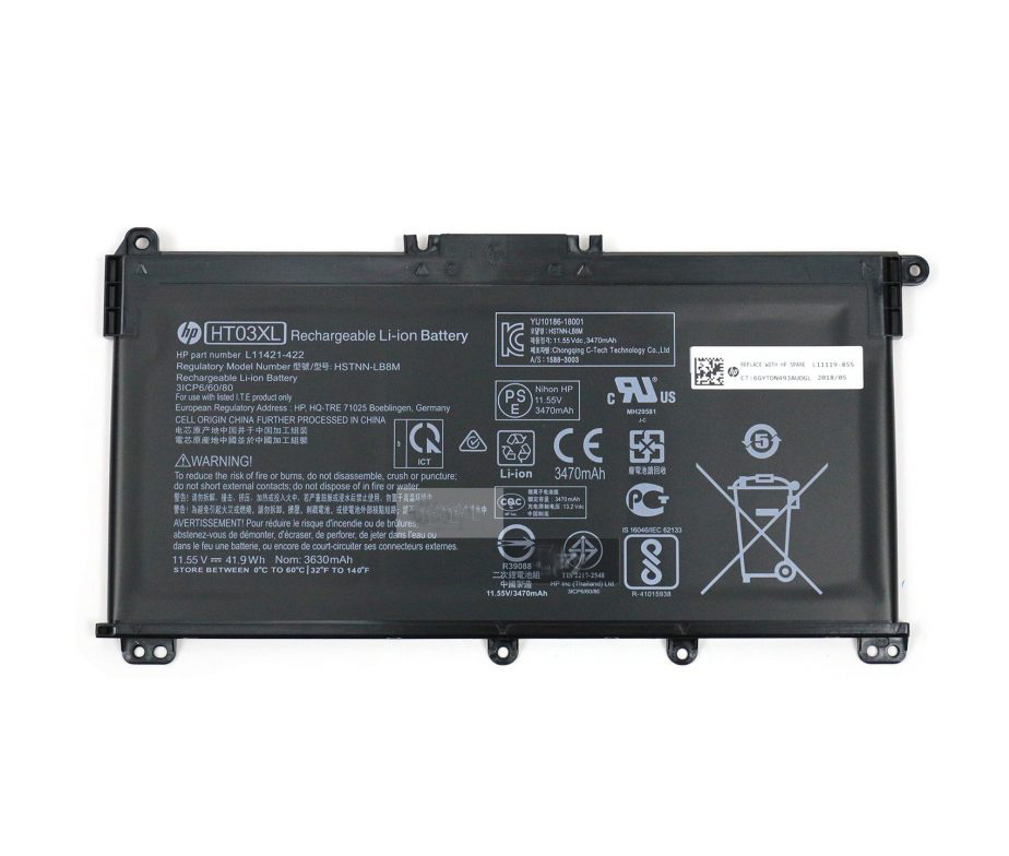 Batteria HP 15-da0143ns 15-da0143ur 15-da0144nia 15-da0144ns 41.9Wh